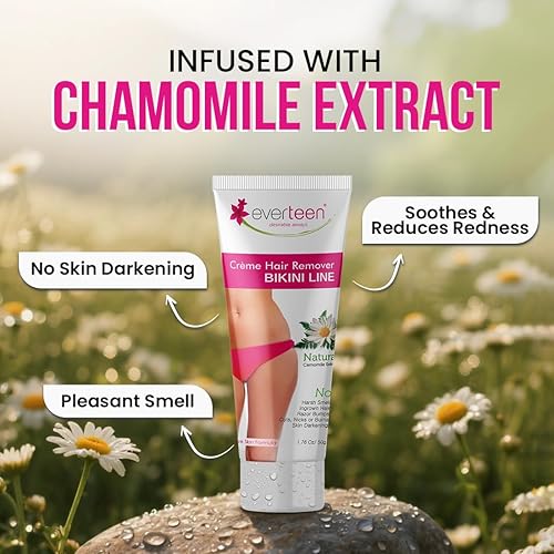 Miniatura 2 de Everteen Crema depiladora 1.76 oz para línea de bikini y axilas, piernas y cuerpo