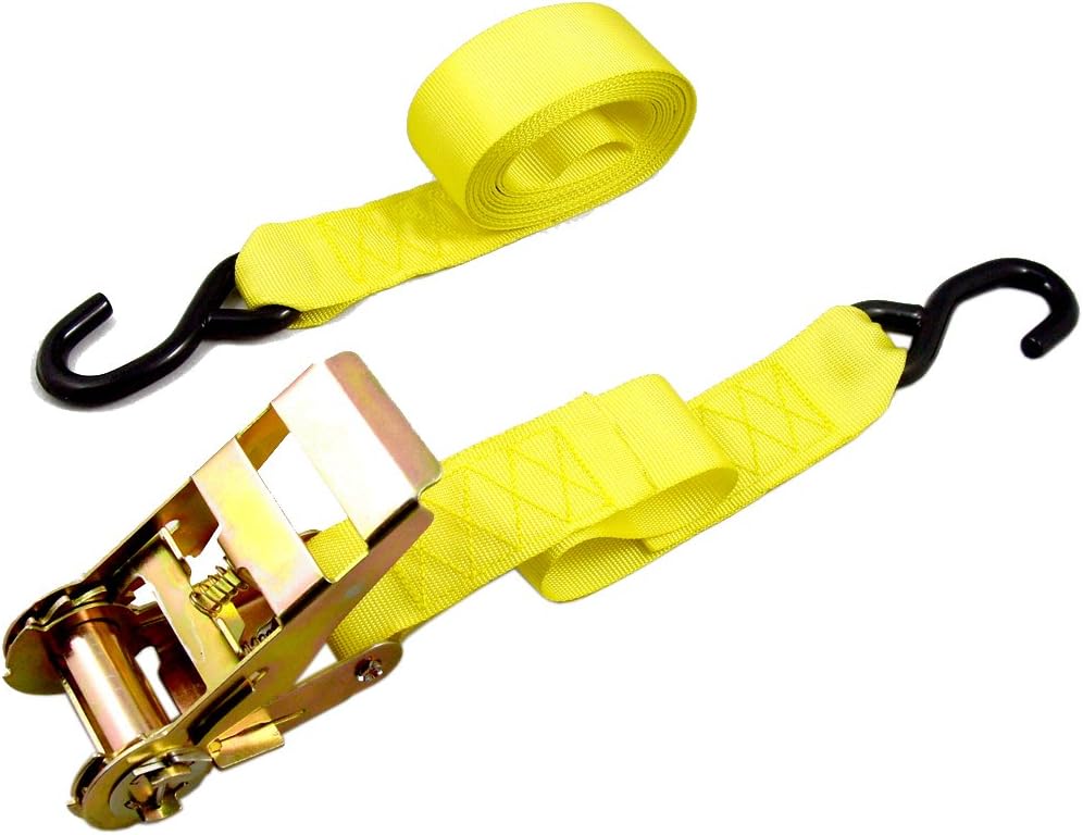 Maxworks 70536 20Foot by 2Inch Wide Ratcheting Tie Downs