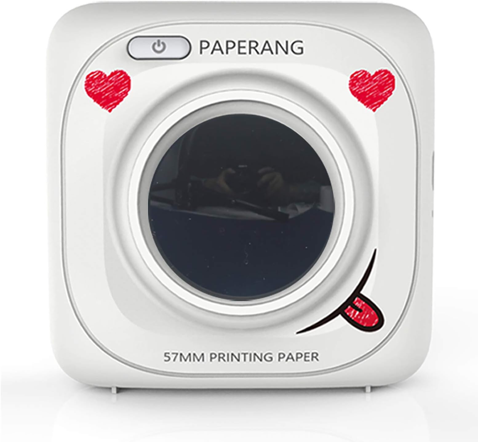 YOURAN Portable Mini Wireless Bluetooth 4.0 Printer Convenient Photo Printer Laber Maker For Android/ios [200dpi]