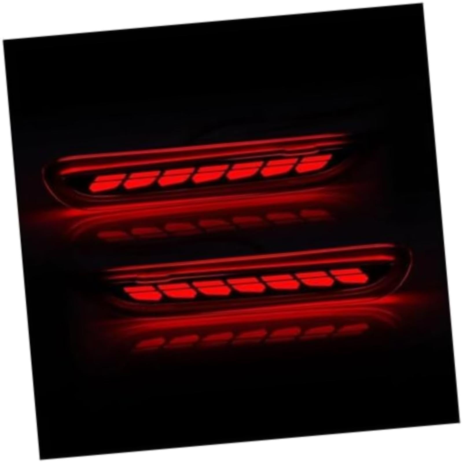 Tylna lampa tylna, dla X Trail T32, dla Rogue, dla Qashqai J11, dla liści, dla Pathfinder 2014-2016 światła odblaskowe zderzaka tylne światło samochodowe Led Odblask na zderzak (3) (3)