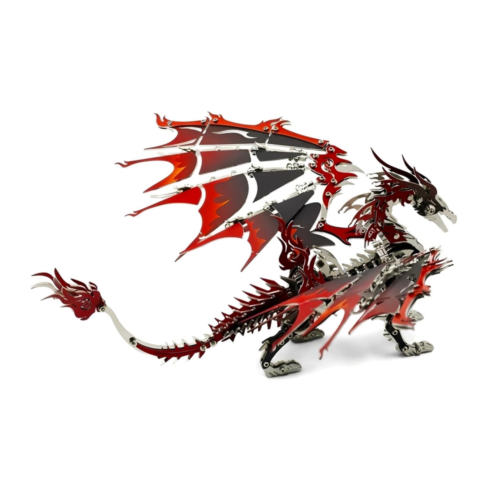 AoreSpty 3D Metal Puzzles for Adults, 497Pcs Dragon Steel Model Kit