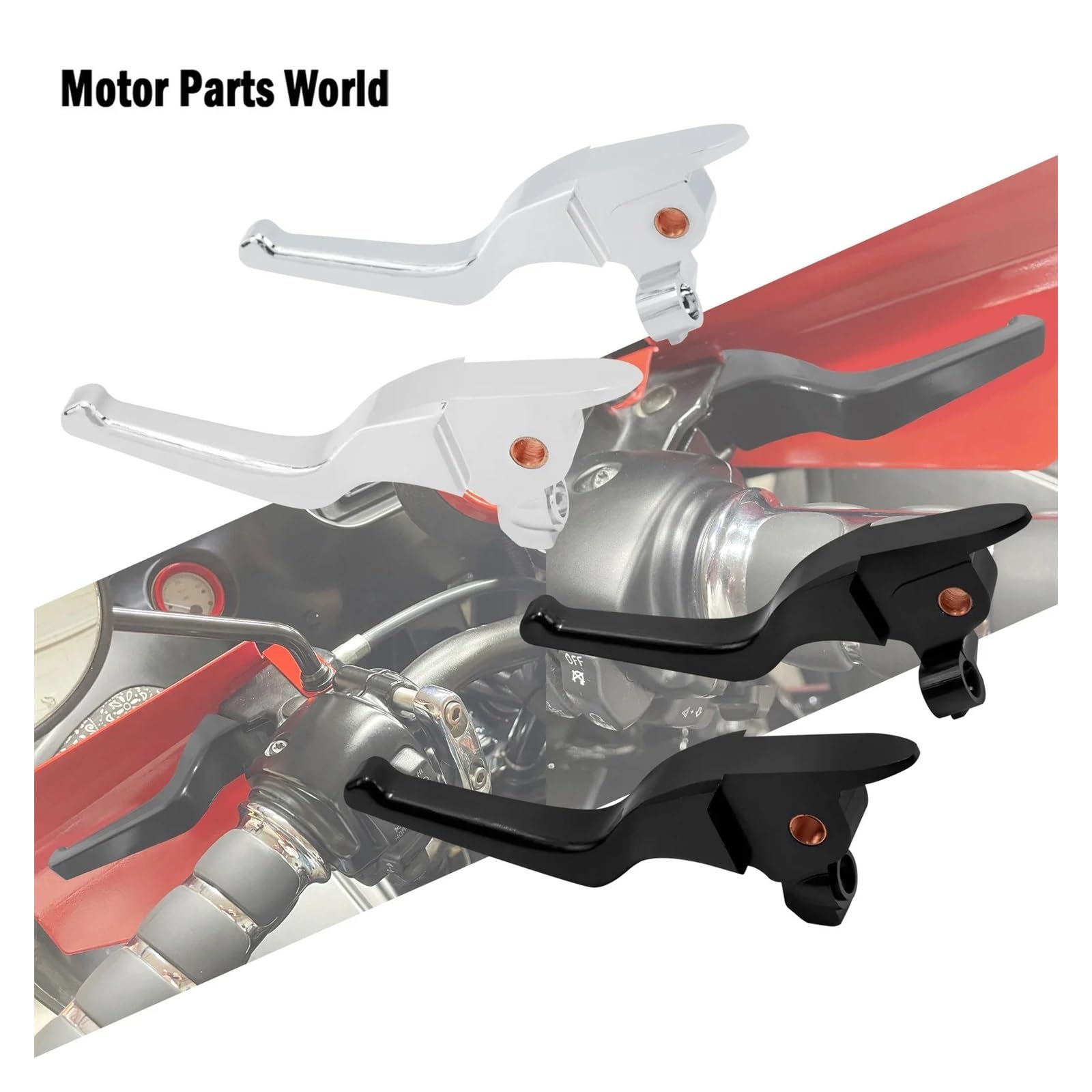 Palancas De Freno Y Embrague para Motocicletas De 3 Dedos para Ha&rley Touring Road King Electra Street Glide Ultra LIM&ited CVO 2014-2015 2016 Palancas Frenos