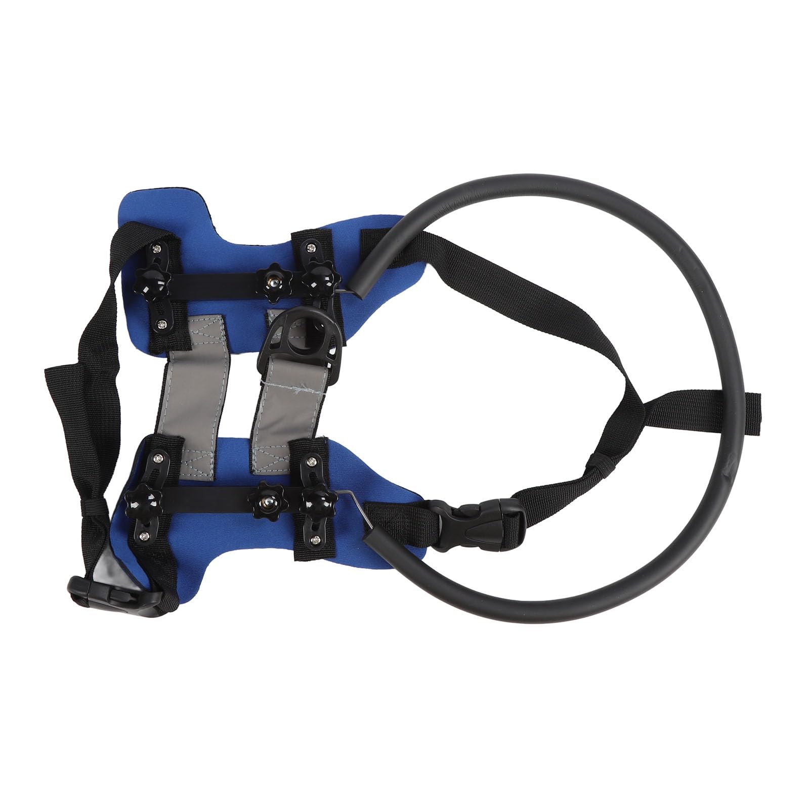 Zerodis Harness for Blind Dog Vest Harnesses Adjustable Bumper Guards Guiding Device Protective Halo Dog Collar Adjustable Blind Dog Harness Easy Fixation for Blind Pets (M)