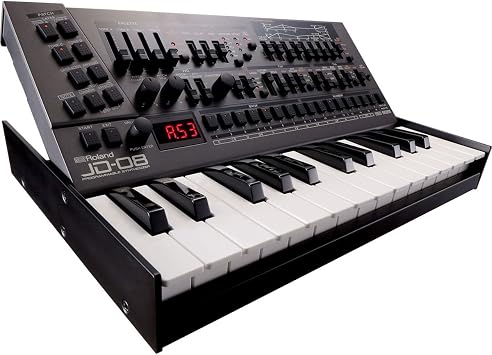 Roland JD-08 Tabletop Sound Module Boutique Synthesizer Compact, Lightweight, Modern with New Effects and Polyphonic Sequencer
