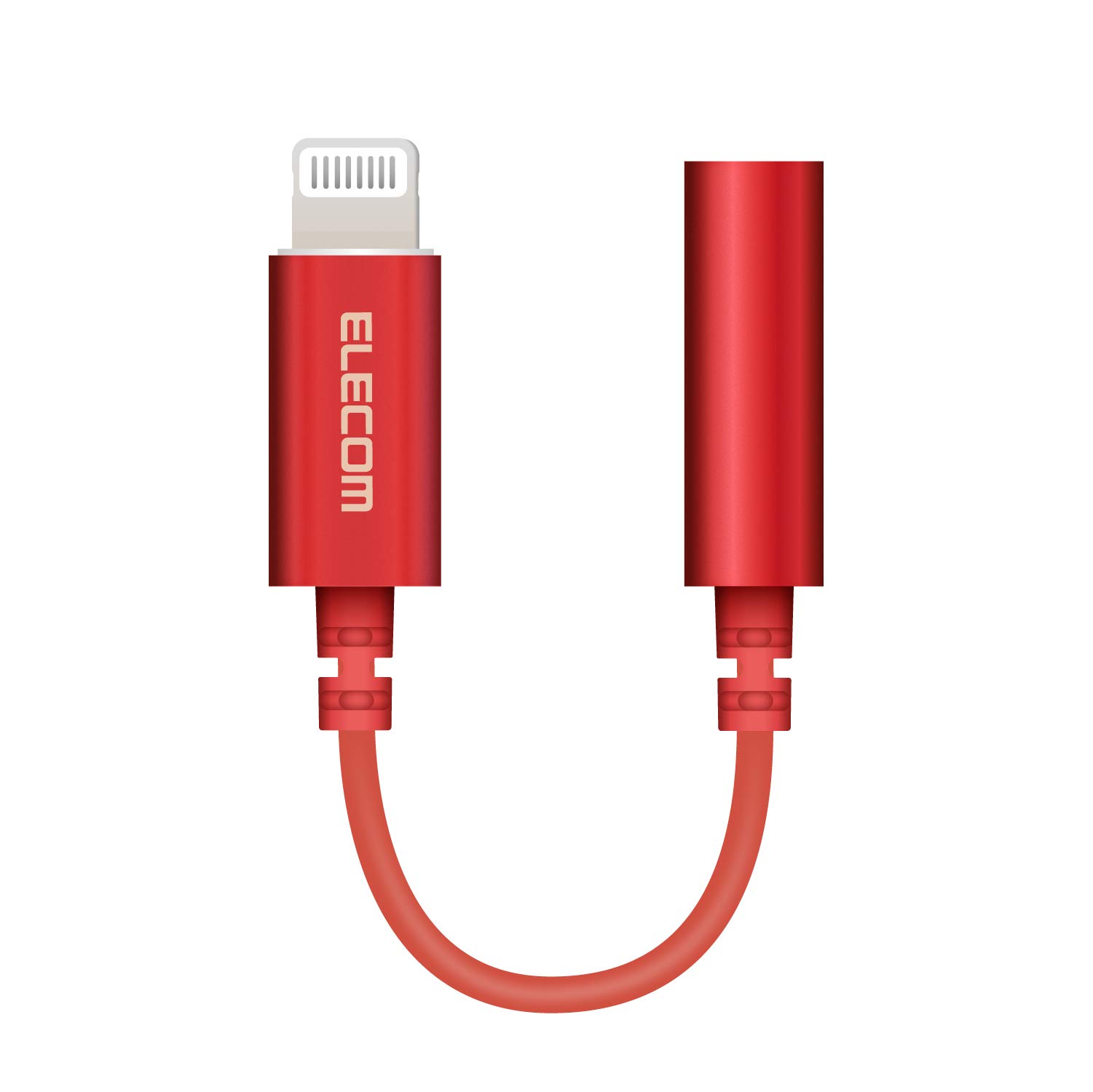 lightning to 4 pole earphone adapter red apple certified