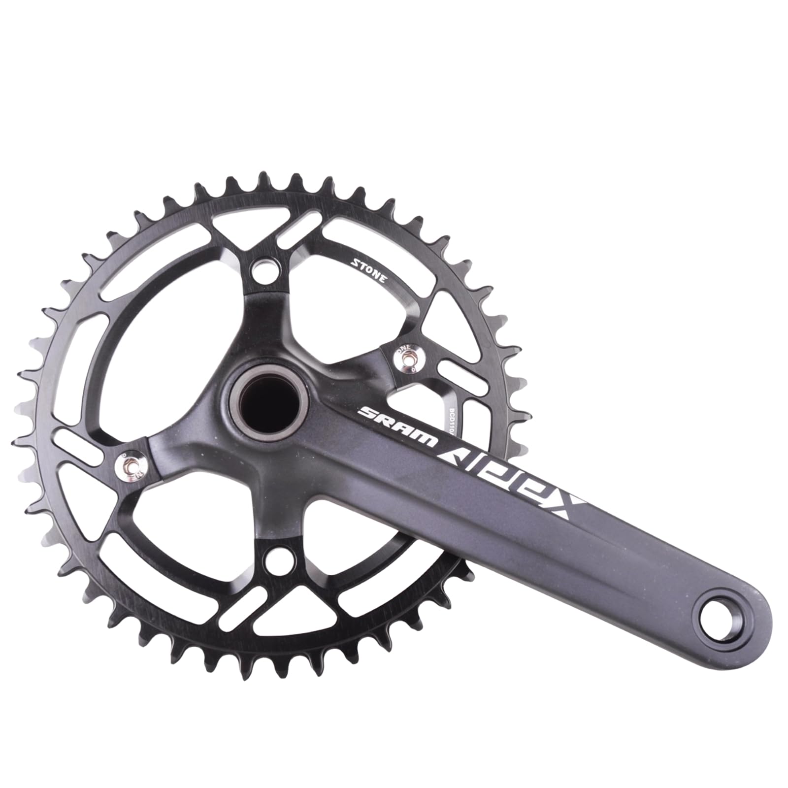 Amazon | DJC ストーンラウンドチェーンリング 110BCD Apex Sram 4