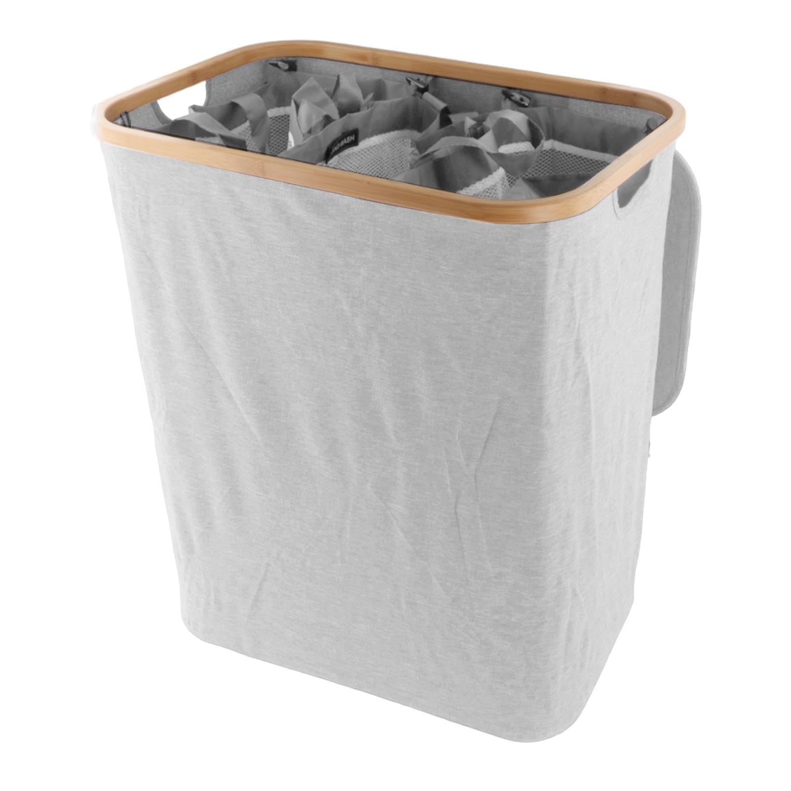 SECRET DESIRE Creations Laundry Basket Clothes Hamper for Washing Storage Dorm Apartment Beige|Home Decor|Figurines-picture-13