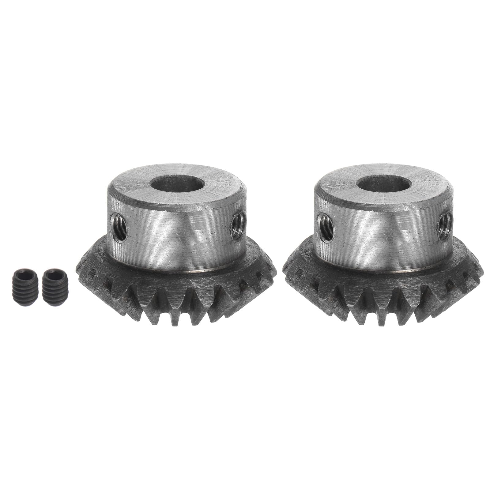 Amazon.co.jp: HARFINGTON 2ピース ベベルギア 1M 20歯 8mm シャフト穴