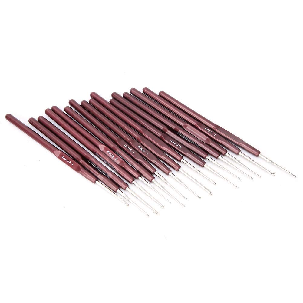 Set Uncinetti Sottili 4 Pezzi - 0.5mm, 0.75mm, 1.0mm, 1.25mm - Con Manico Ergonomico Per Pizzo - Foto 11