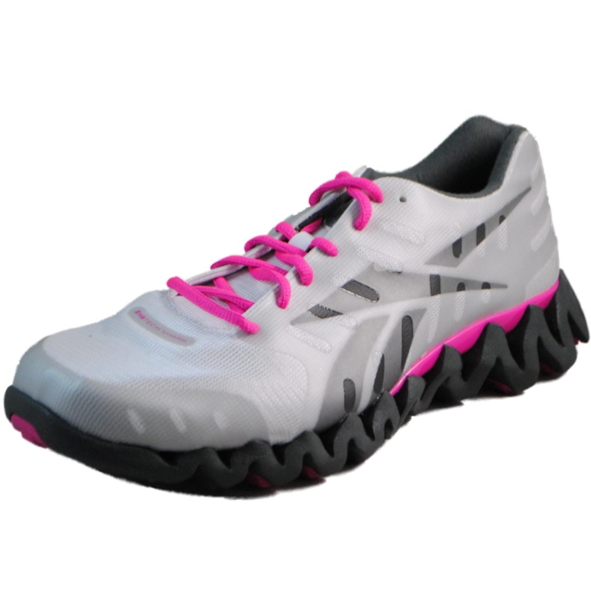 Reebok Zigtech Shark White/Grey/Pink