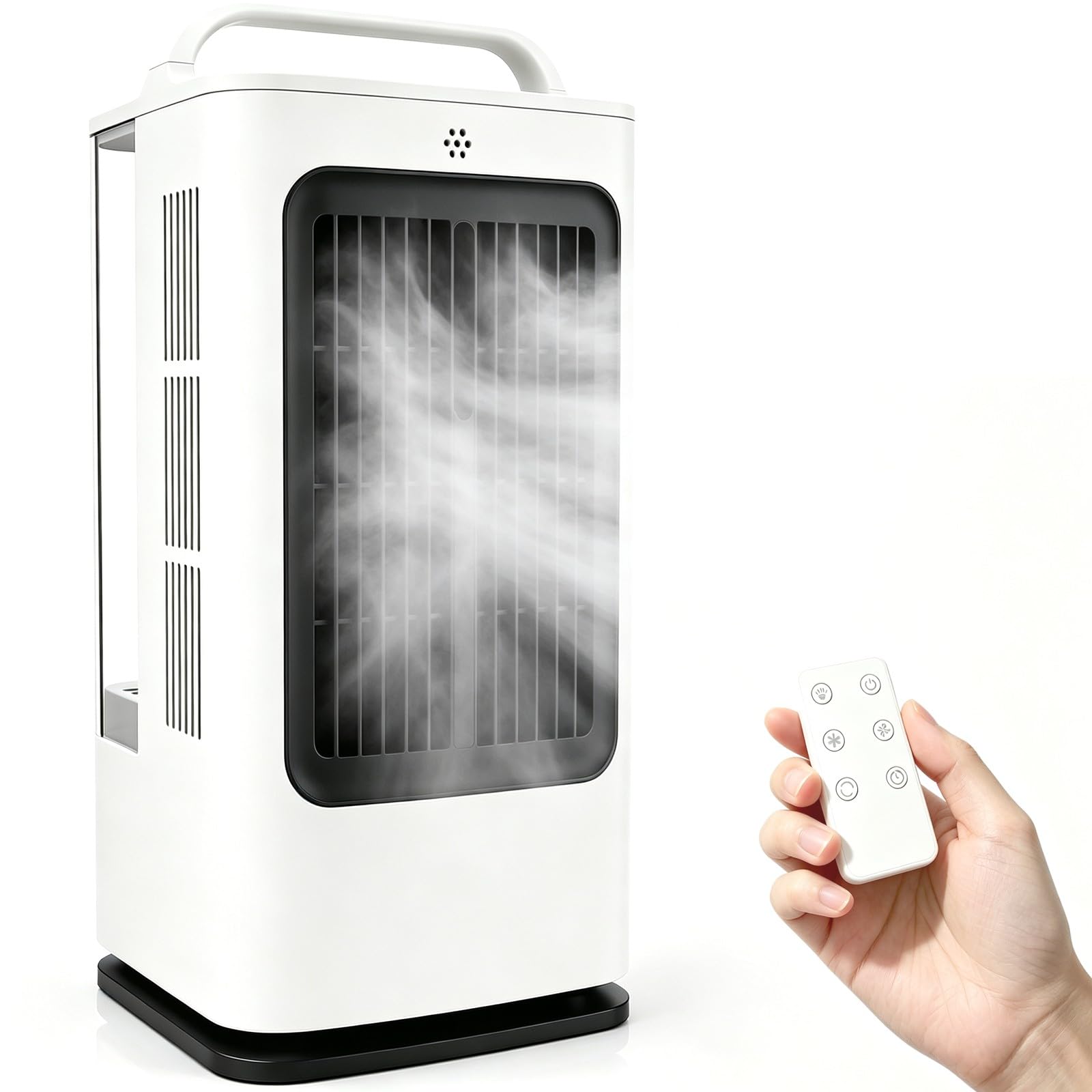 Portable Air Conditioner, 3-in-1 Mobile Cooling Fan with Detachable Tank