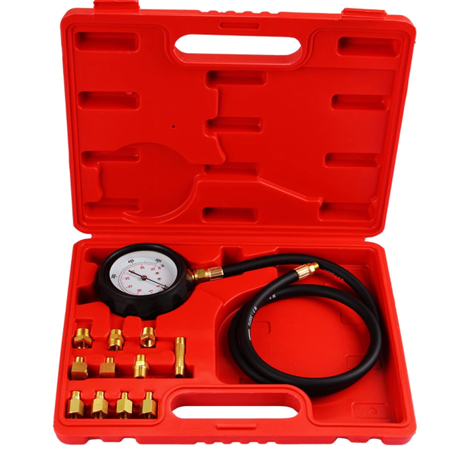 Oil Pressure Tester Gauge Kit, Automotive Gauge Test Kit