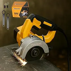 Serra Mármore Corta Piso Circular 110mm 2000w 13000rpm Profissional (110V)