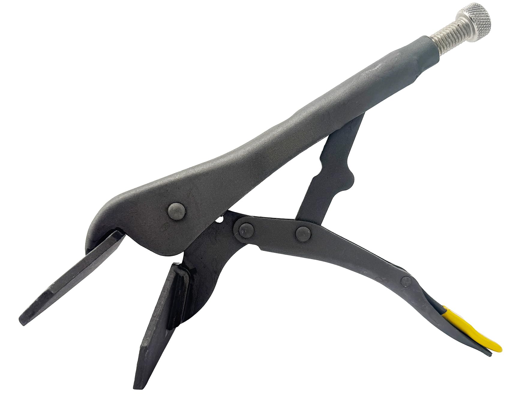 WELDINGER GS2 4-teilig Schweißer Gripzangenset eco Standard, Breitmaul, C-Grip und 2-Punkt