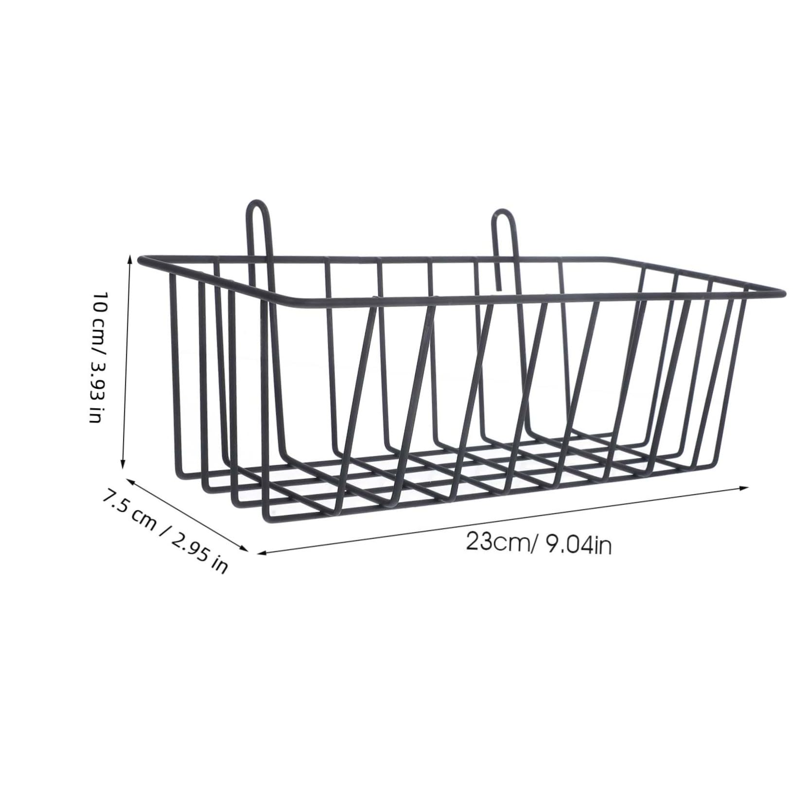 Râtelier à Foin pour Lapin, Lot de 2, Fer Noir, pour Cage | Hamster Compatible, Format Compact, Rangement Facile, Accessoire D’alimentation pour Petits Animaux