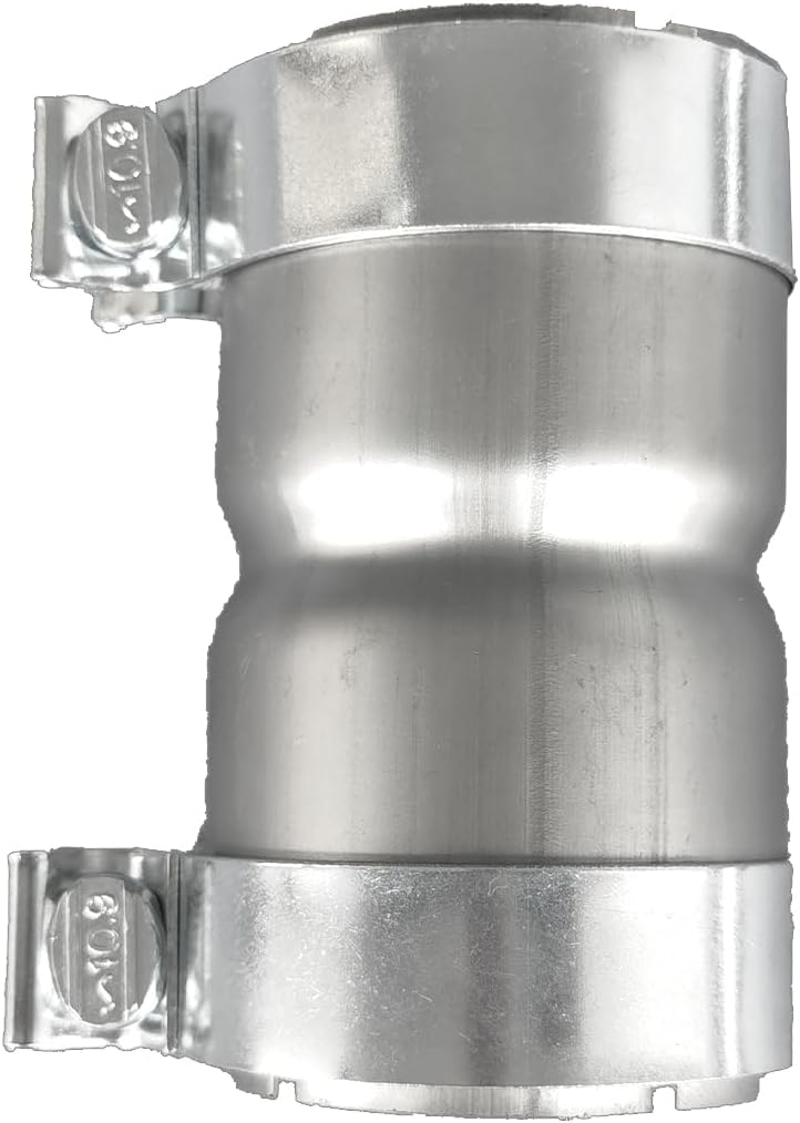 3 to 3 Inch Exhaust Adapter, 3" ID Exhaust Reducer Connector Pipe with Clamp 3" - 3"