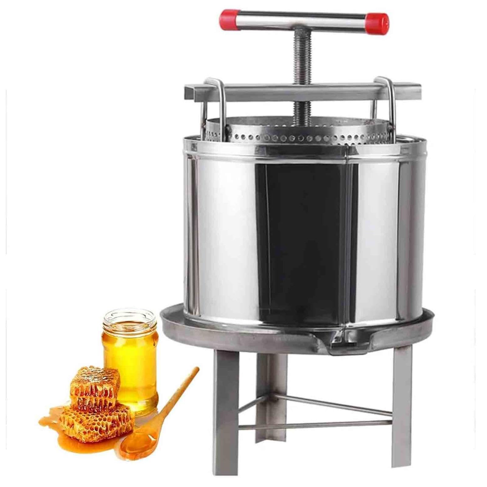 smielatore per apicoltura Pressa per miele in acciaio inox manual honey press extractor Attrezzatura apicoltura per Apicoltura Agricoltura Strumento