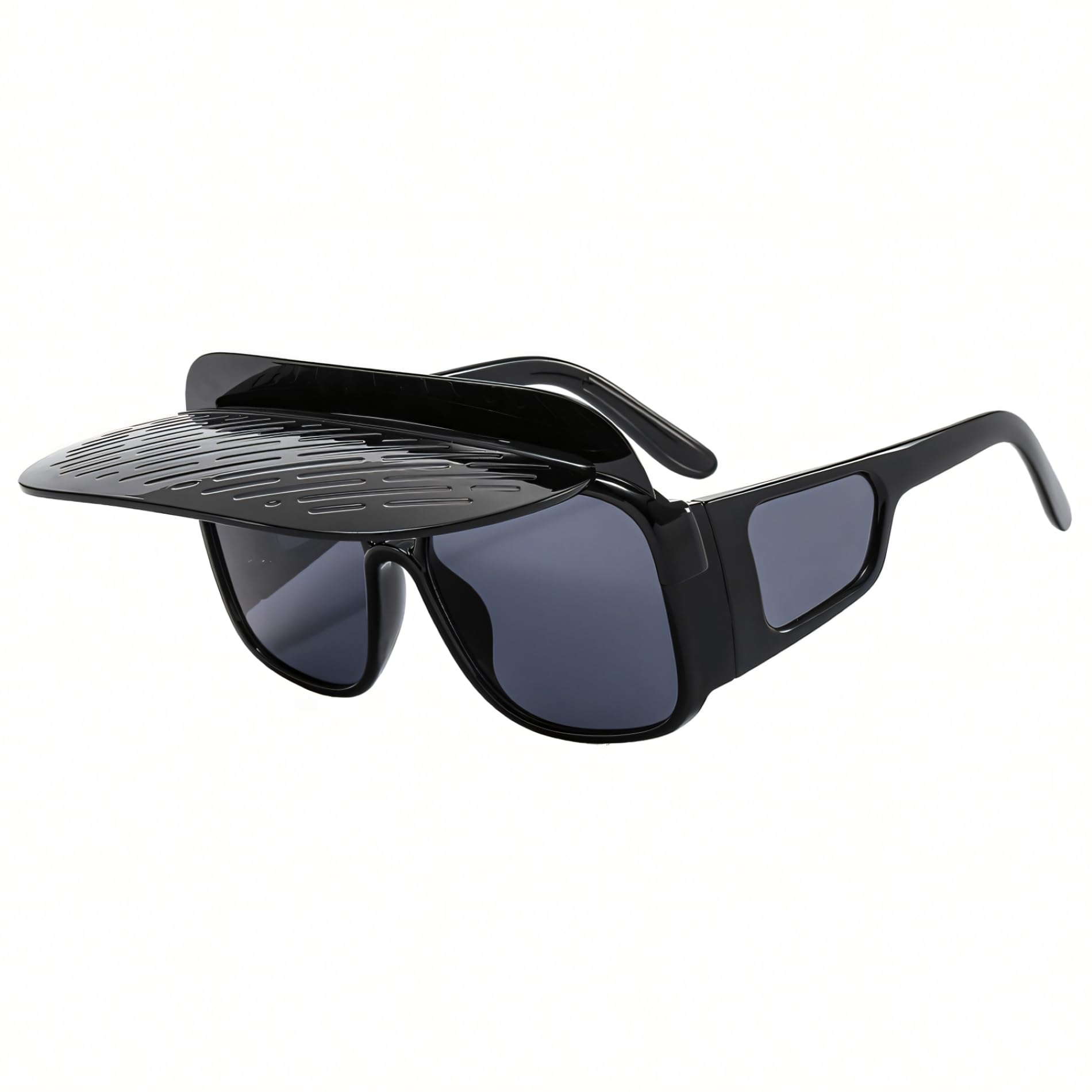 RZZLGY Visor Sunglasses for Women, Fashion Visor Sunglass UV400 Protection, Retro Sunglasses with Carrying Case