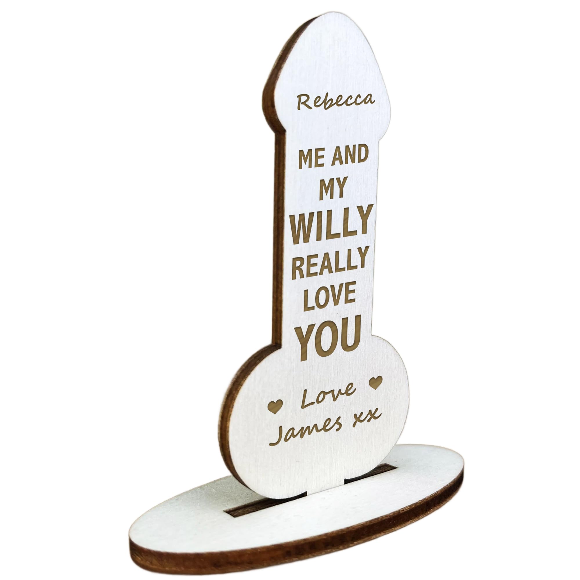 Red Ocean Personalised Anniversary Birthday Gift For Her Engraved Plaque Girlfriend Wife Gifts