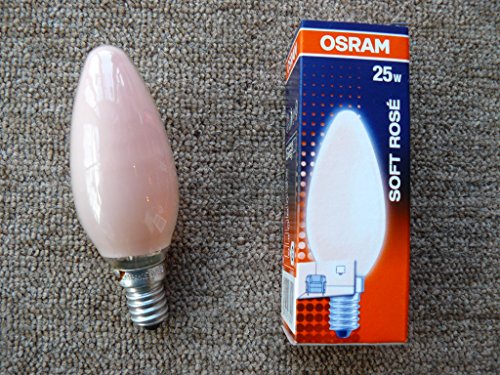 Preisvergleich Produktbild Osram Kerzenglühlampe 25W, E14, Soft rosé, Terracotta warmton