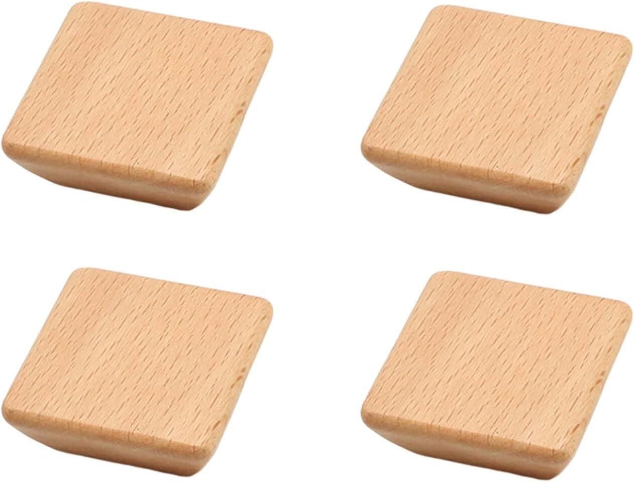 Erere Wood Cabinet Pulls, Drawer Handles For Wardrobe Dresser Kitchen