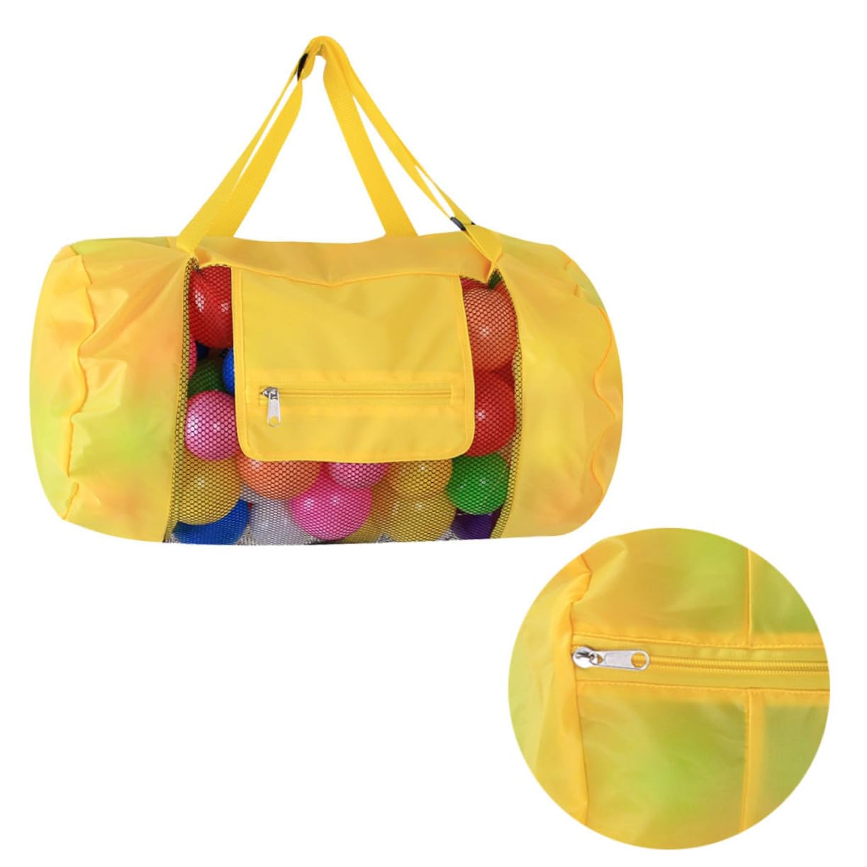 FOMIYES Mesh Storage Bags for Beach Toys Tote Backpack Lightweight Durable Perfect for Boys and Girls Adults Outdoor Activities