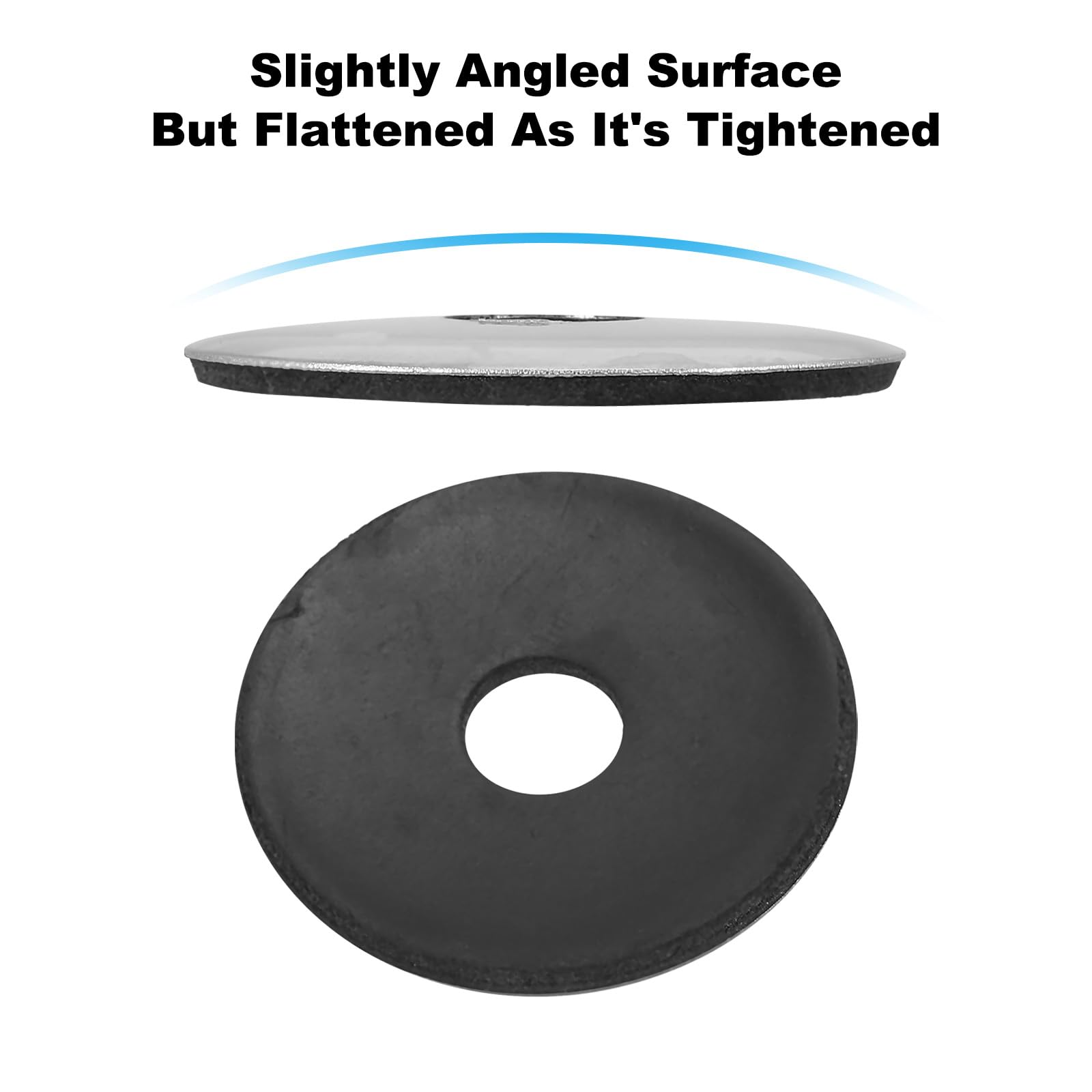 PATIKIL 304 Stainless Steel EPDM Bonded Sealing Washers - Image 4