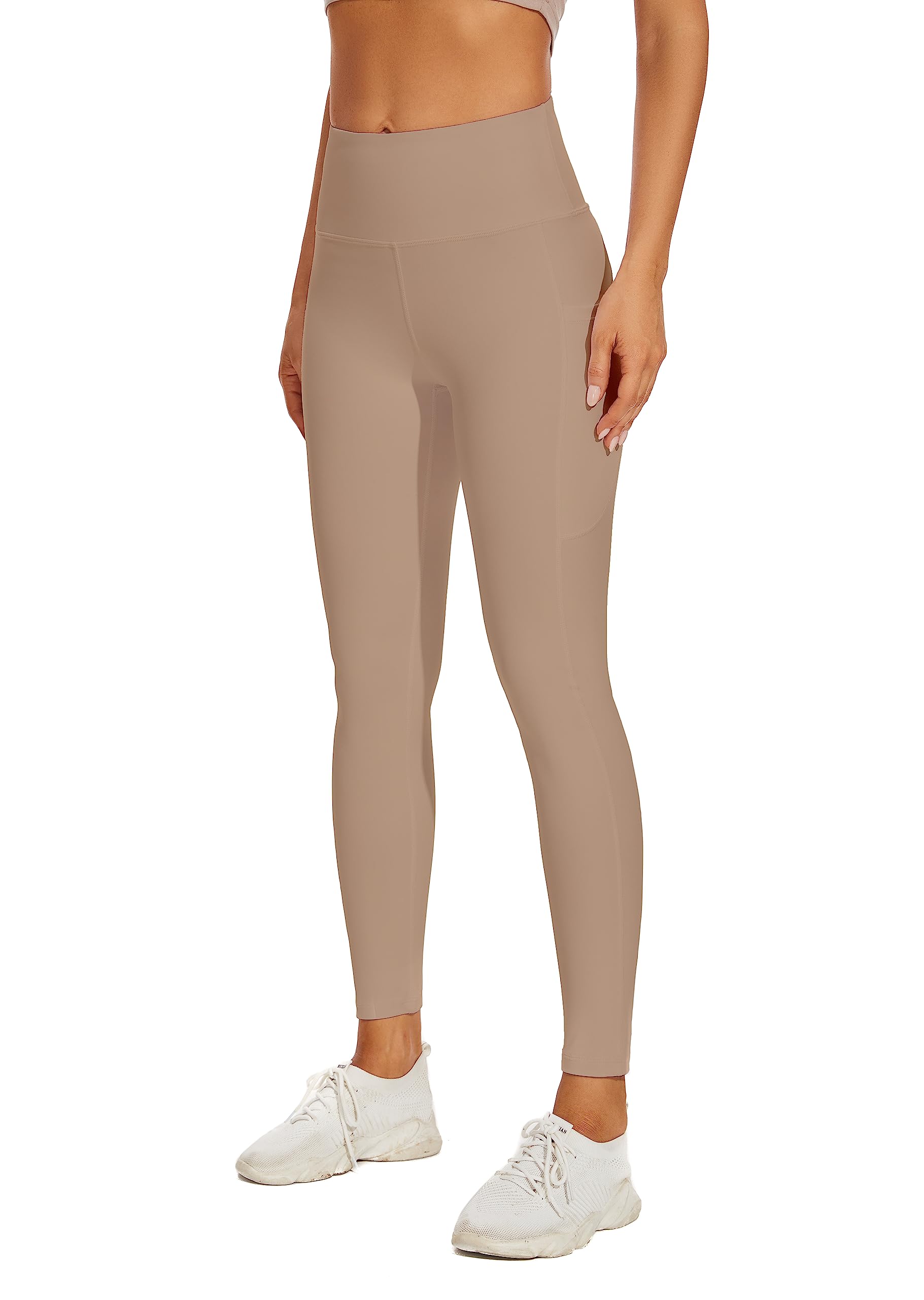 RAYPOSE Womens Workout Capri Leggings for Women with Pockets Plus Size Basic Pants Yoga Gym Casual Summer