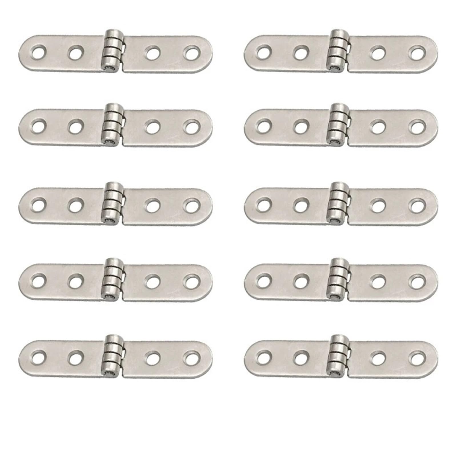 Cbtyacvlp One Color 10 Pack Foldable Flush Hatch Hinge For Furniture Table Top Computer Desk Sewing Machine