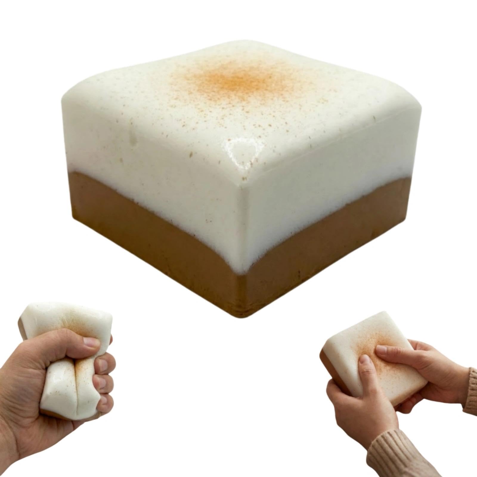 Amazon.com: Dual Color Toast Slow Rising Squishy, Soft Foam Food