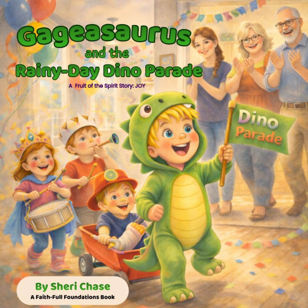 Gageasaurus and the Rainy-Day Dino Parade: A Fruit of the Spirit Story: Joy (Gageasaurus Fruit of the Spirit Adventures)