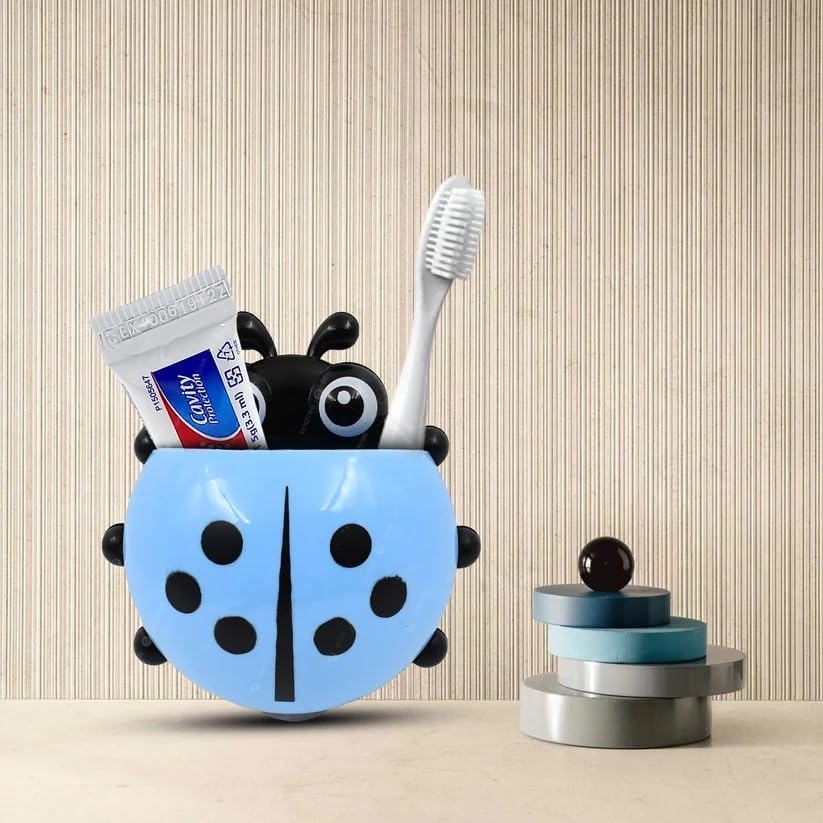 Image of Trendymart Toothbrush Holder - Creative Design with Suction Hook (1 Pc)