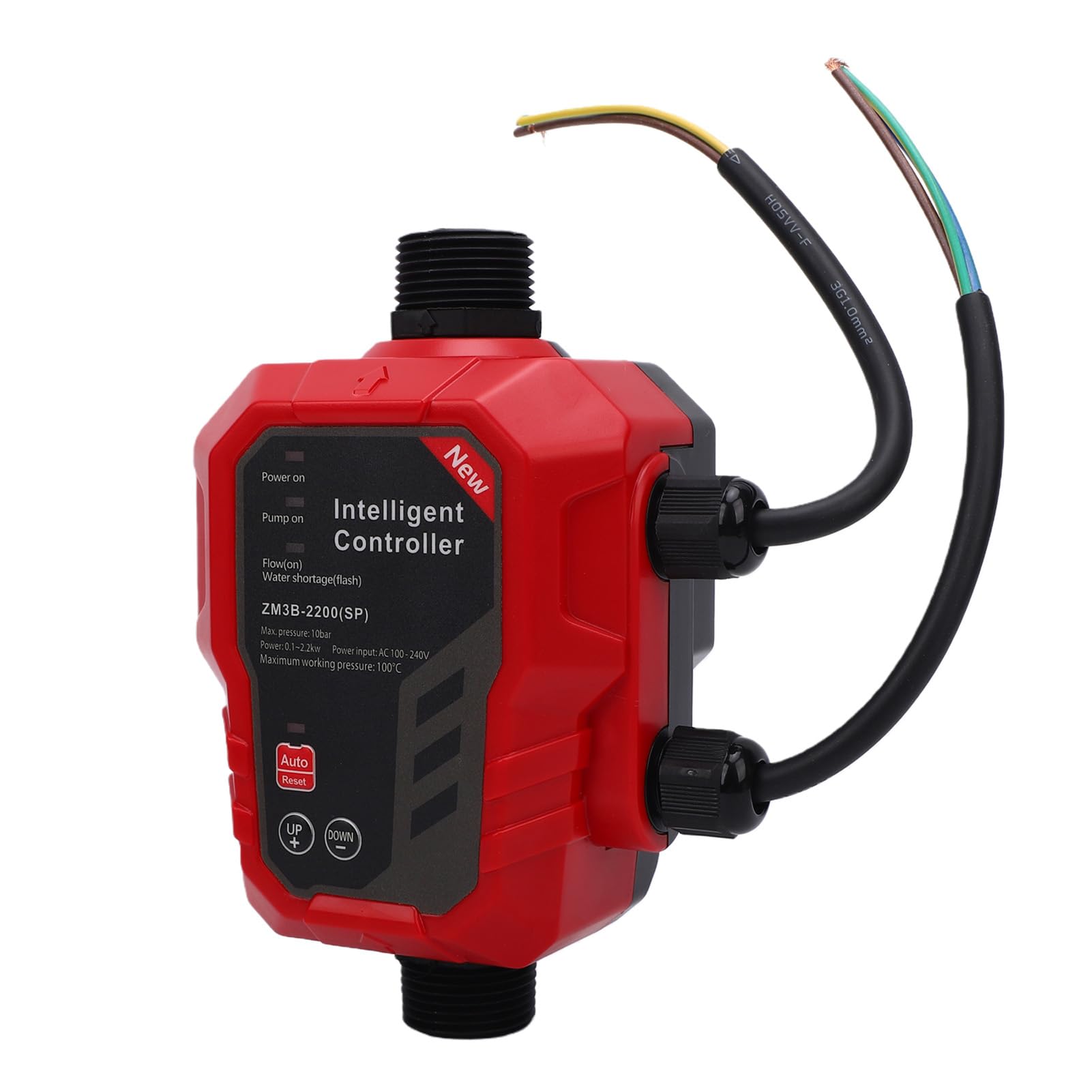 Cocoarm Pompa Wodna Regulator Ciśnienia, 10 Bar Regulowany Automatyczny