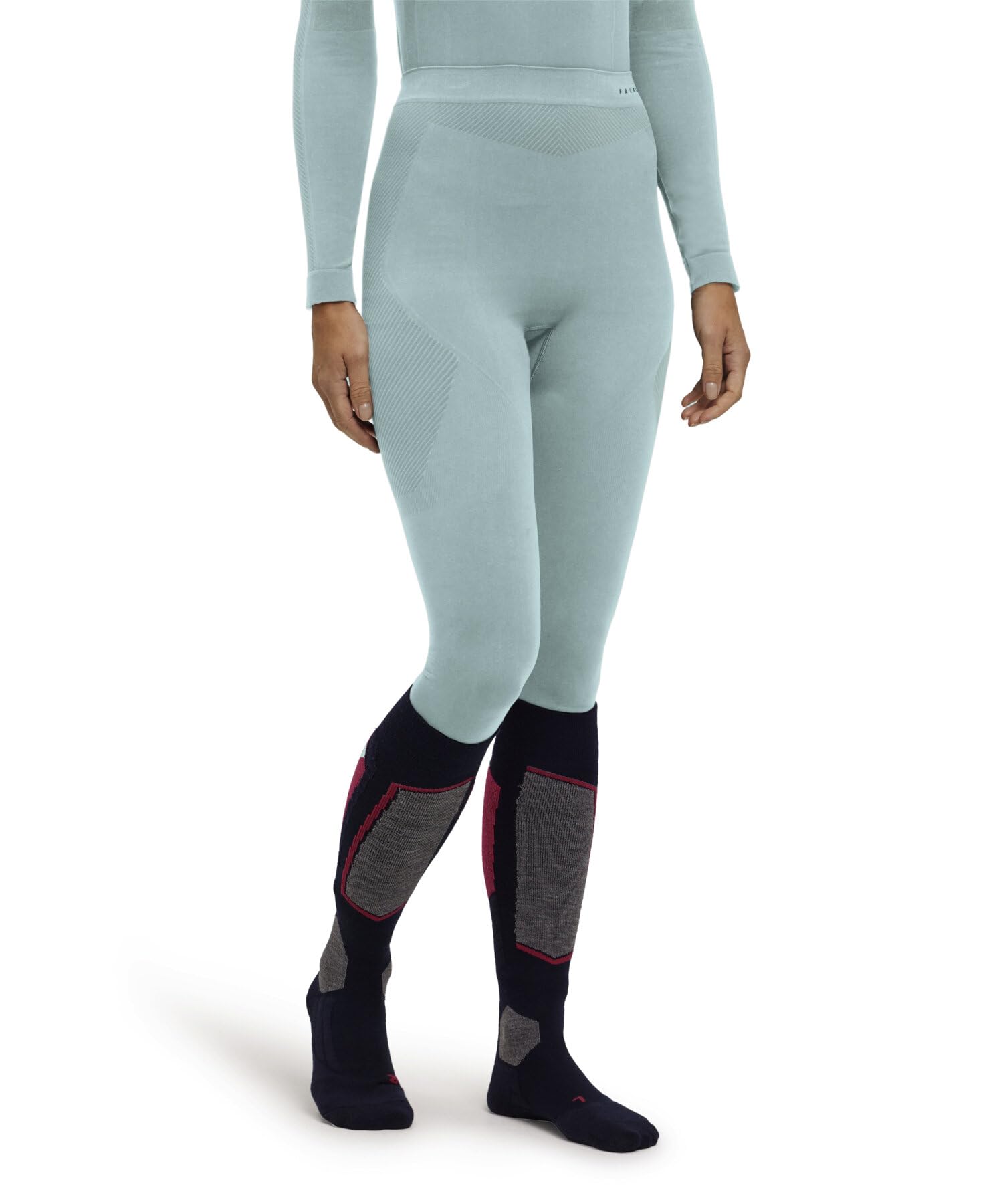 FALKE Damen Warm Long Funktionsunterhose lang schnelltrocknendes atmungsaktives nachhaltiges Funktionsmaterial für milde bis kalte Temperaturen Funktionsunterwäsche 1 Stück | thermoregulierend für warme bis kalte Temperaturen