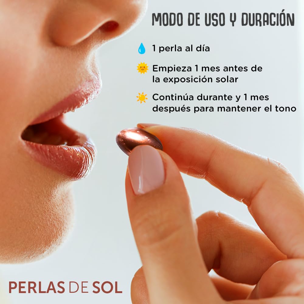 DRASANVI Acelerador de bronceado Betacarotenos Protege la Piel UVA Previene Envejecimiento Rosa de Mosqueta Tomate Zanahoria Alga Dunaliella Vitamina E Licopeno Luteína 30 días