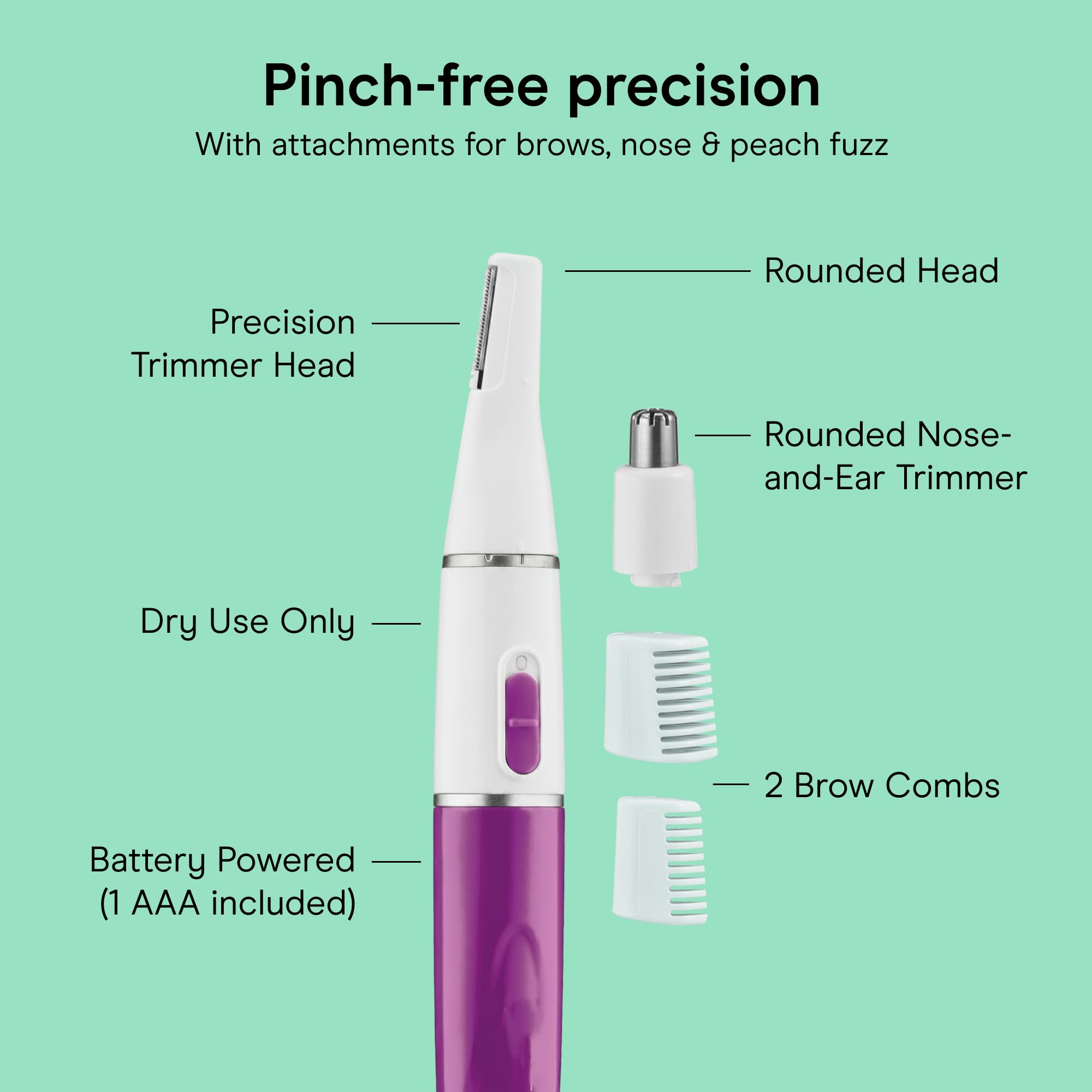 Conair Facial Trimmer - Pain-Free Grooming -3
