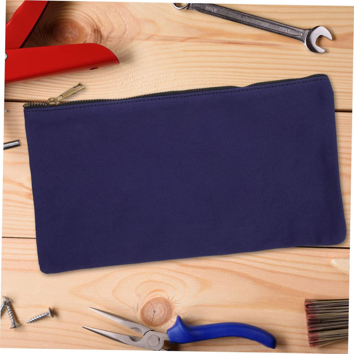 Borsa Porta Attrezzi Piccola Oxford Cerniera, Set 4 Pezzi Facile da Trasportare per Festa Scuola Decor e Organizzazione Utensili
