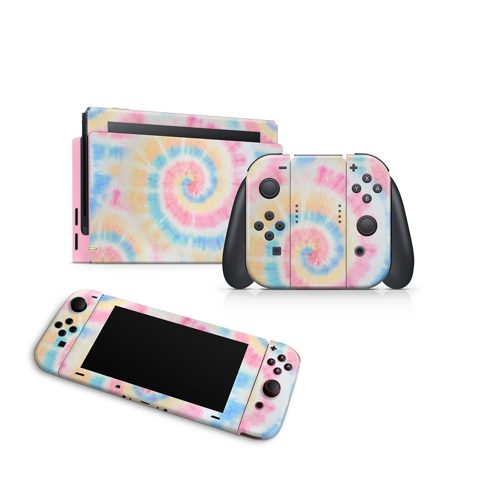 Amazon.com: ZOOMHITSKINS OLED Switch Skin Pink, Compatible with