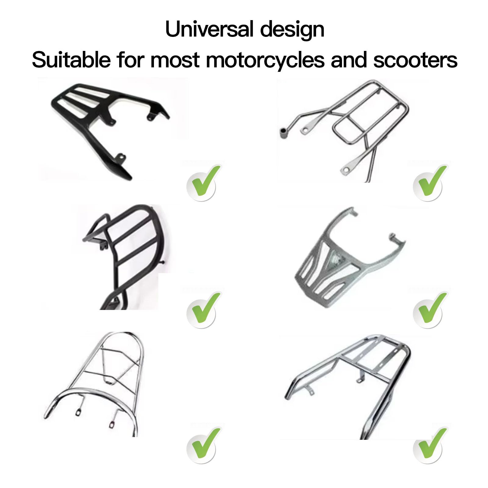 Housse de protection arrière pour moto, scooter, vélo électrique - Design rétro élégant - Résistante à l'eau - Capacité de 38 l - Coussin noir