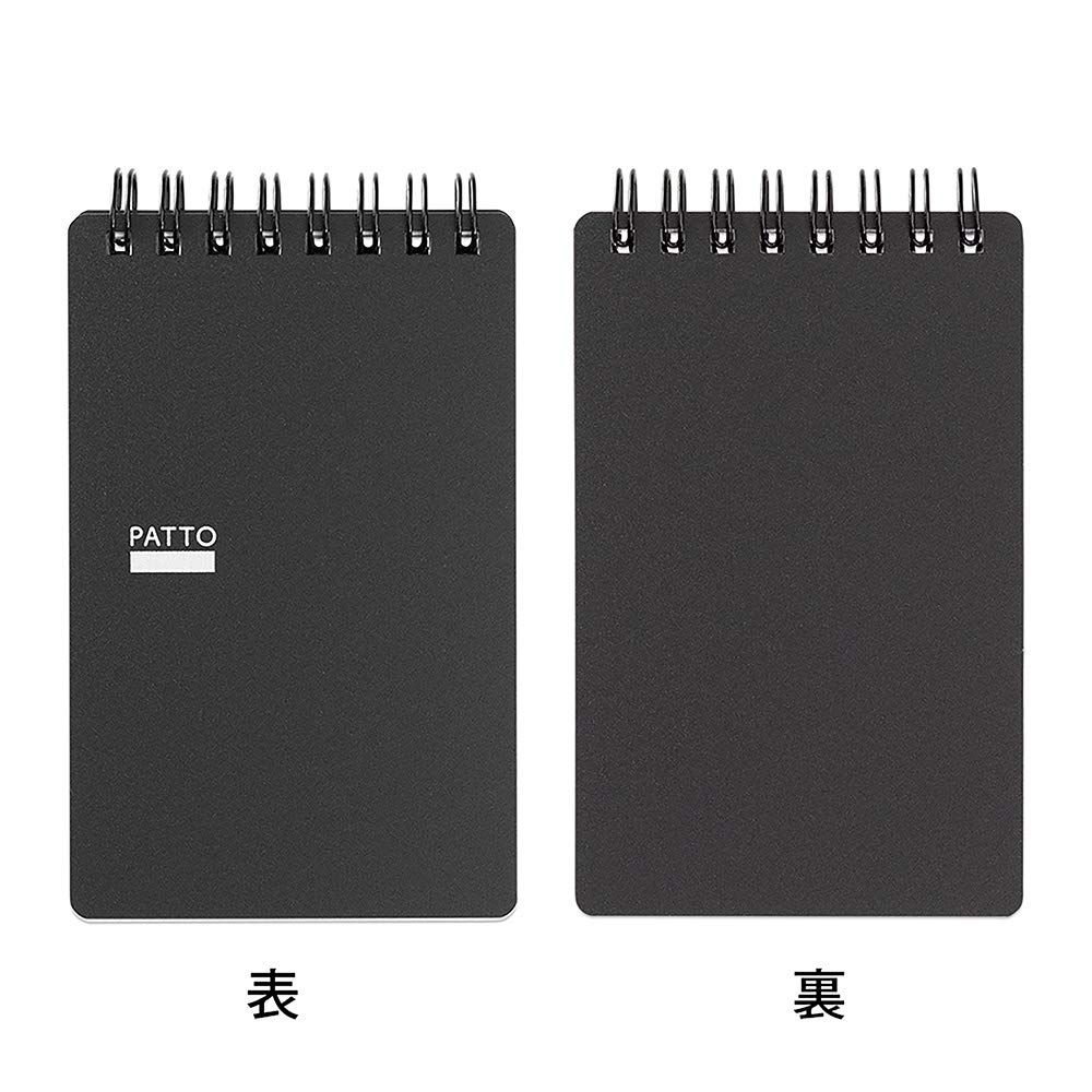 Amazon.co.jp: DESIGNPHIL ミドリ(MIDORI) メモ リングメモ パッと 黒 