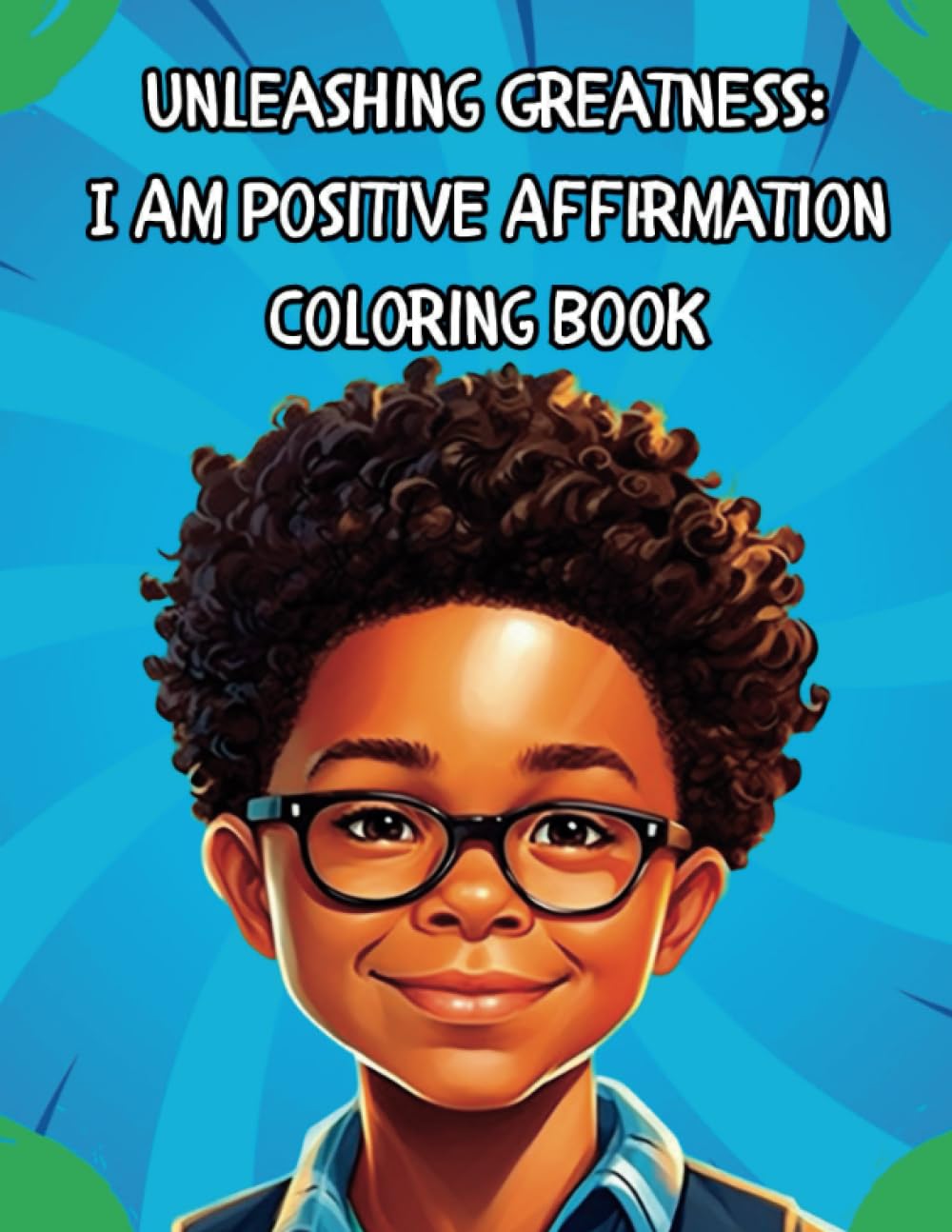Unleashing Greatness: I Am Positive Affirmation Coloring Book: Positive Affirmations for Black and Brown Boys to Foster Confidence | Self-Esteem | Pride