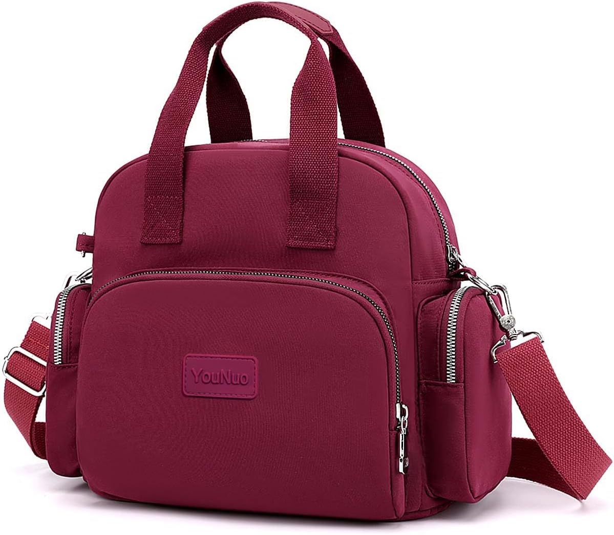 YouNuoNylon Crossbody Bag Backpack