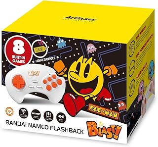 AtGames Bandai Namco Flashback Blast! Pac-Man - Console with HDMI Dongle