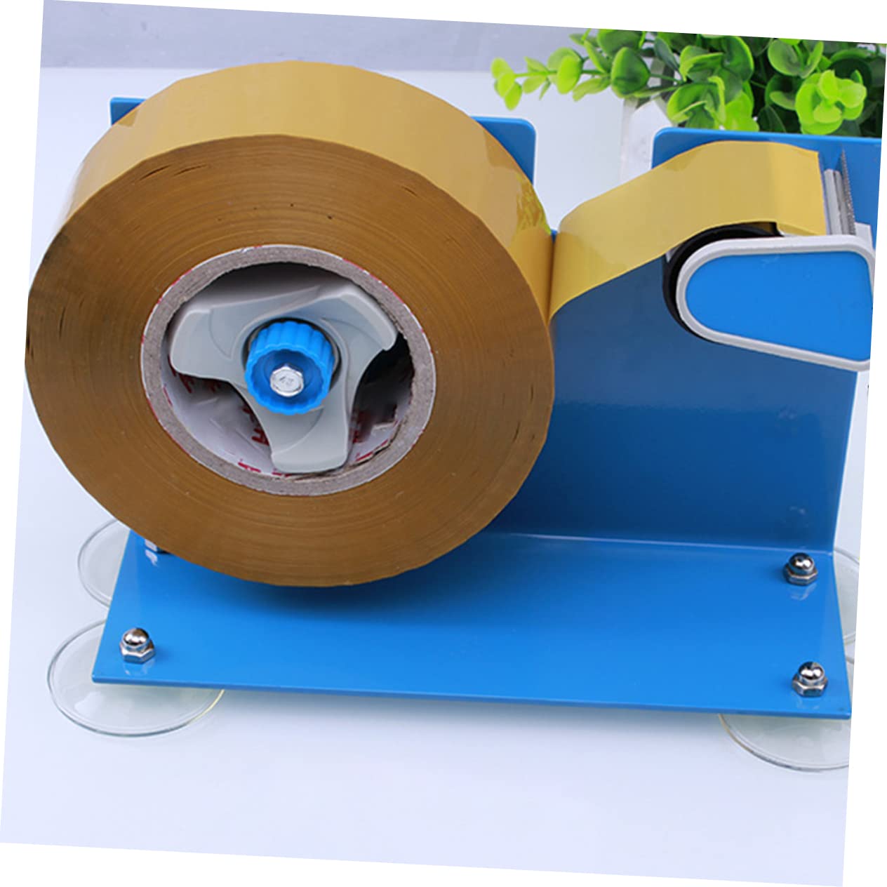 MAGICLULU Tagliacarte Professionale per Nastro, Dispenser da Scrivania da Tavolo Cutter Seghettato, Pratico Posizionamento Sul Banco