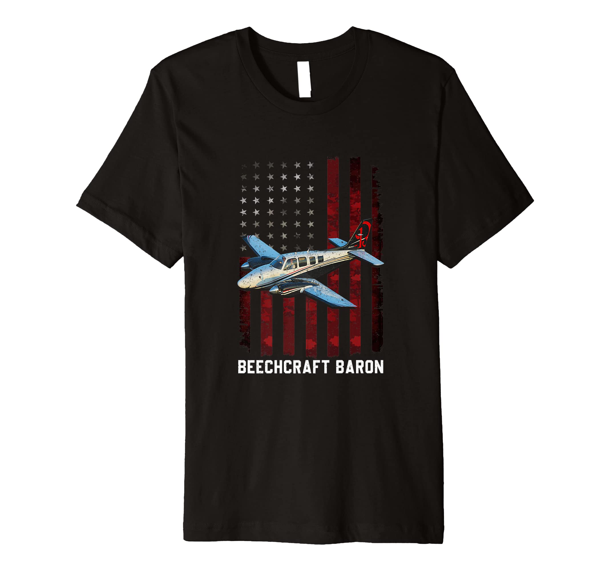 Beechcraft baron58, baron g58 - g58 baron Premium T-Shirt