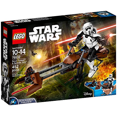 Star Wars Scout Trooper & Speeder Bike 75532 Building Kit - Lego - Immagine 4