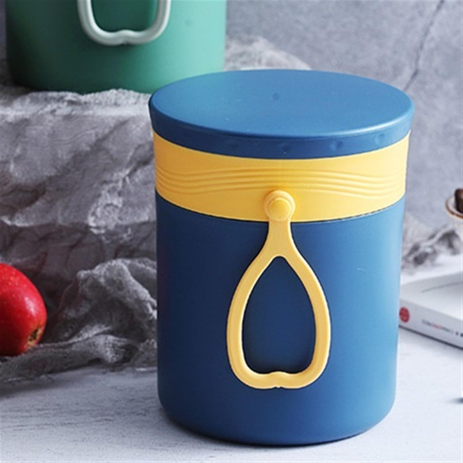 Lunchbox Lunchbox Thermobehälter für Lebensmittel mit Löffel Tragbarer Vakuumbecher Suppe zum Frühstück Küchengeschirr