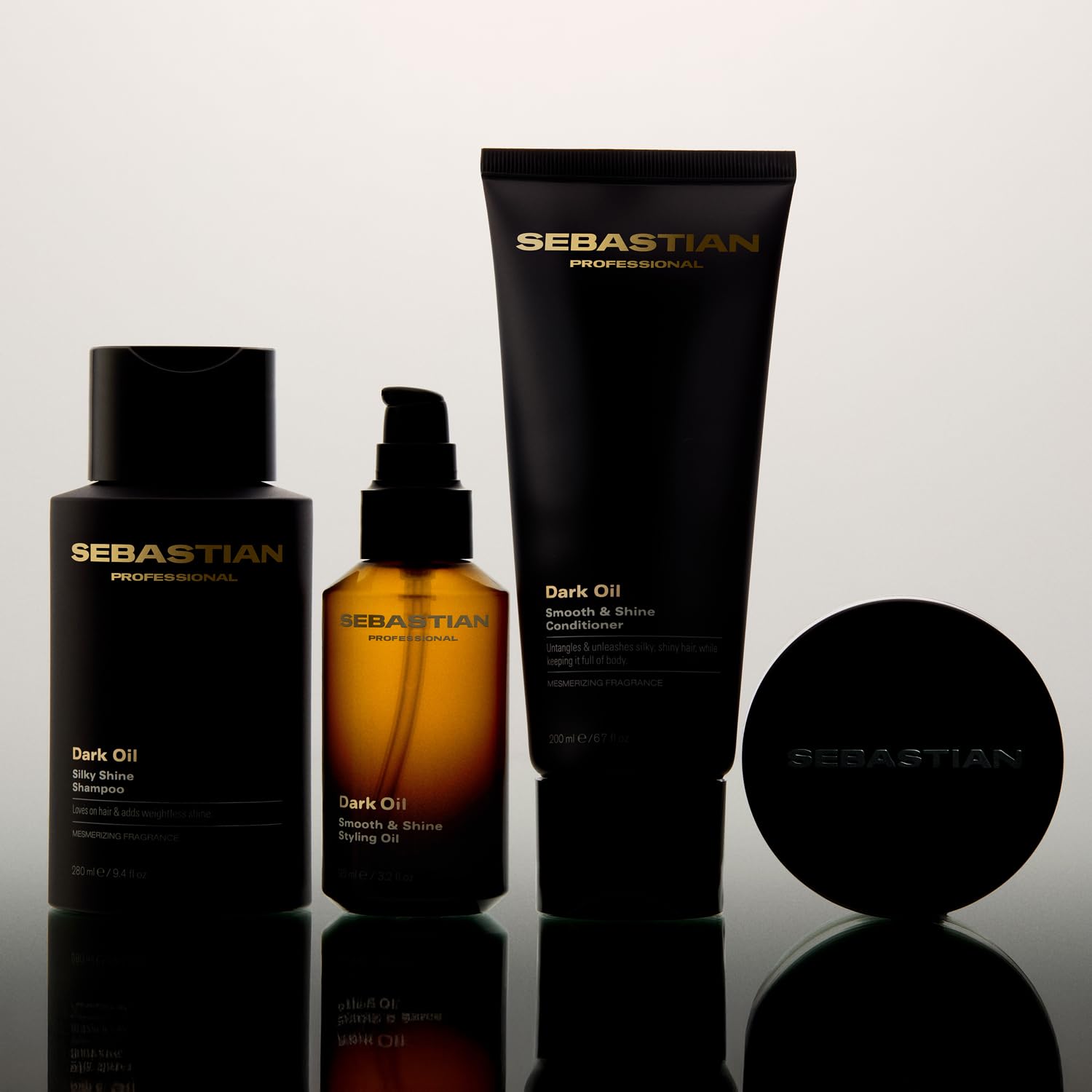 Sebastian Professional Dark Oil Smooth and Shine Mask – Trattamento rigenerante che nutre in profondità e dona capelli lisci, morbidi e lucenti effetto seta