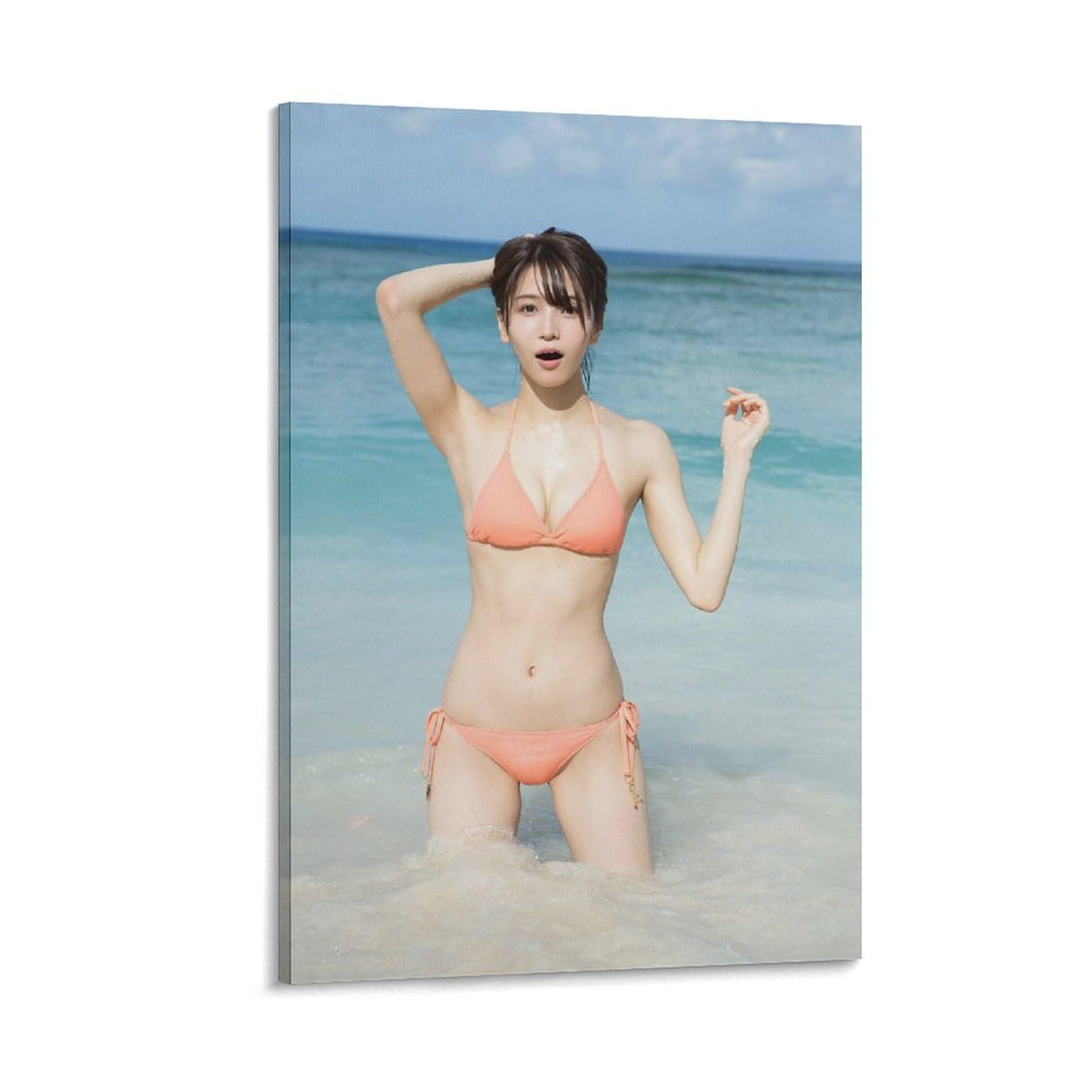 倉知玲鳳　キャンパスアート　水着 Amazon.co.jp: 傳谷英里香 キャンバスアートポスター 水着写真ポスター