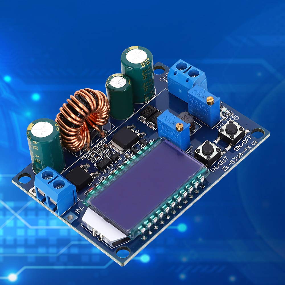 Convertitore Di Tensione DC-DC Step Up/Down Oumefar 5.5-30V A 0.5-30V 4A Con Display LCD E Protezioni